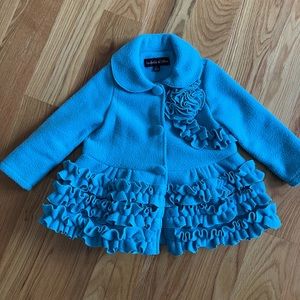 Blue Isabella and Chloe jacket 2t